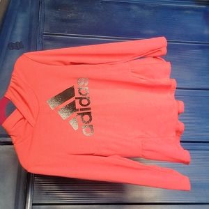 Adidas Girls Hooded Long sleeve shirt